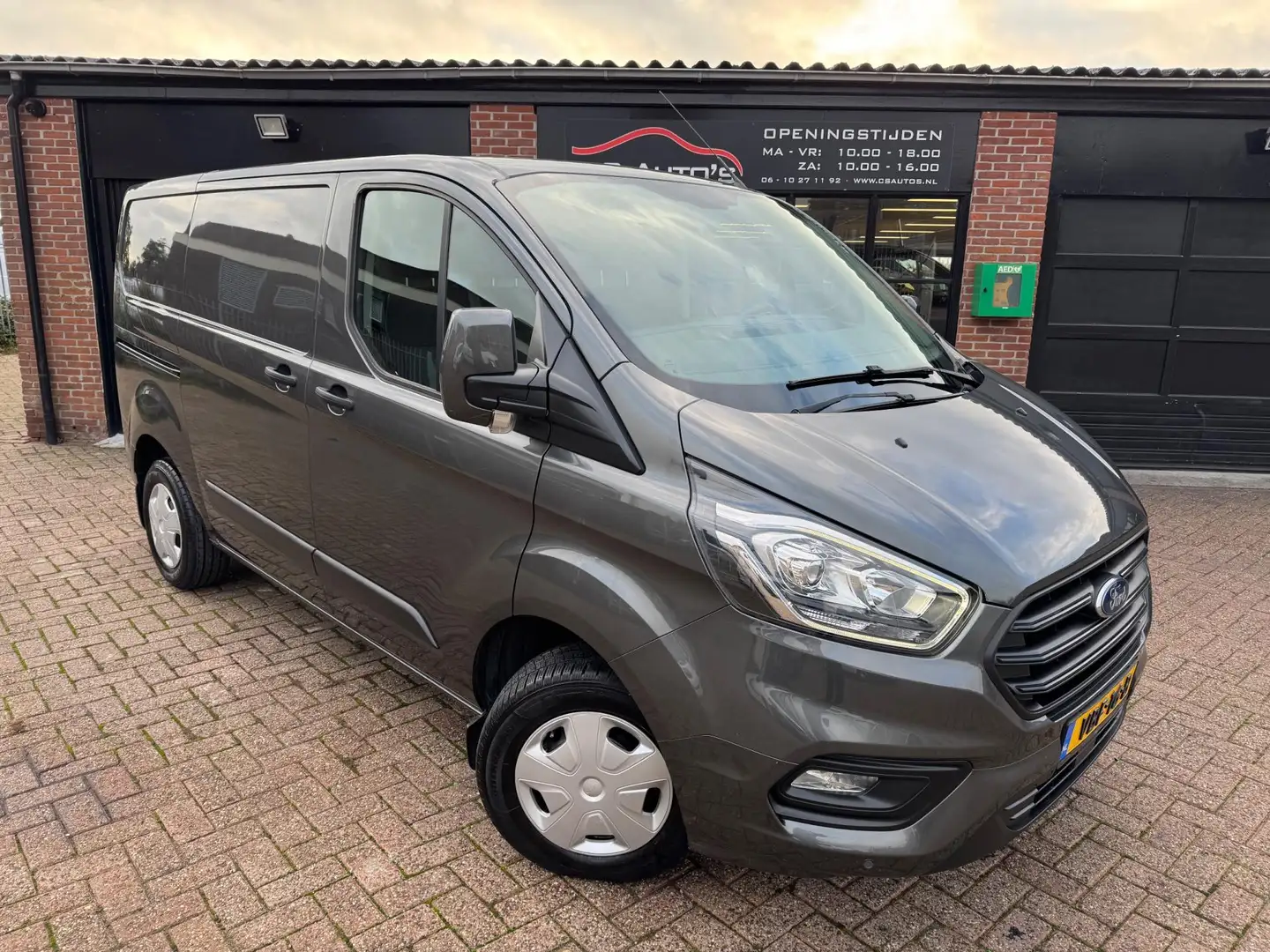 Ford Transit Custom 280 2.0 TDCI|4-2019|airco|cruise.control|trekhaak| Gris - 1