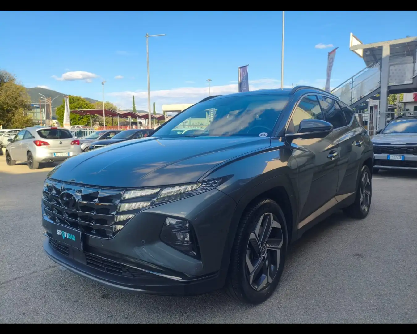Hyundai TUCSON 1.6 HEV Exellence Gris - 1