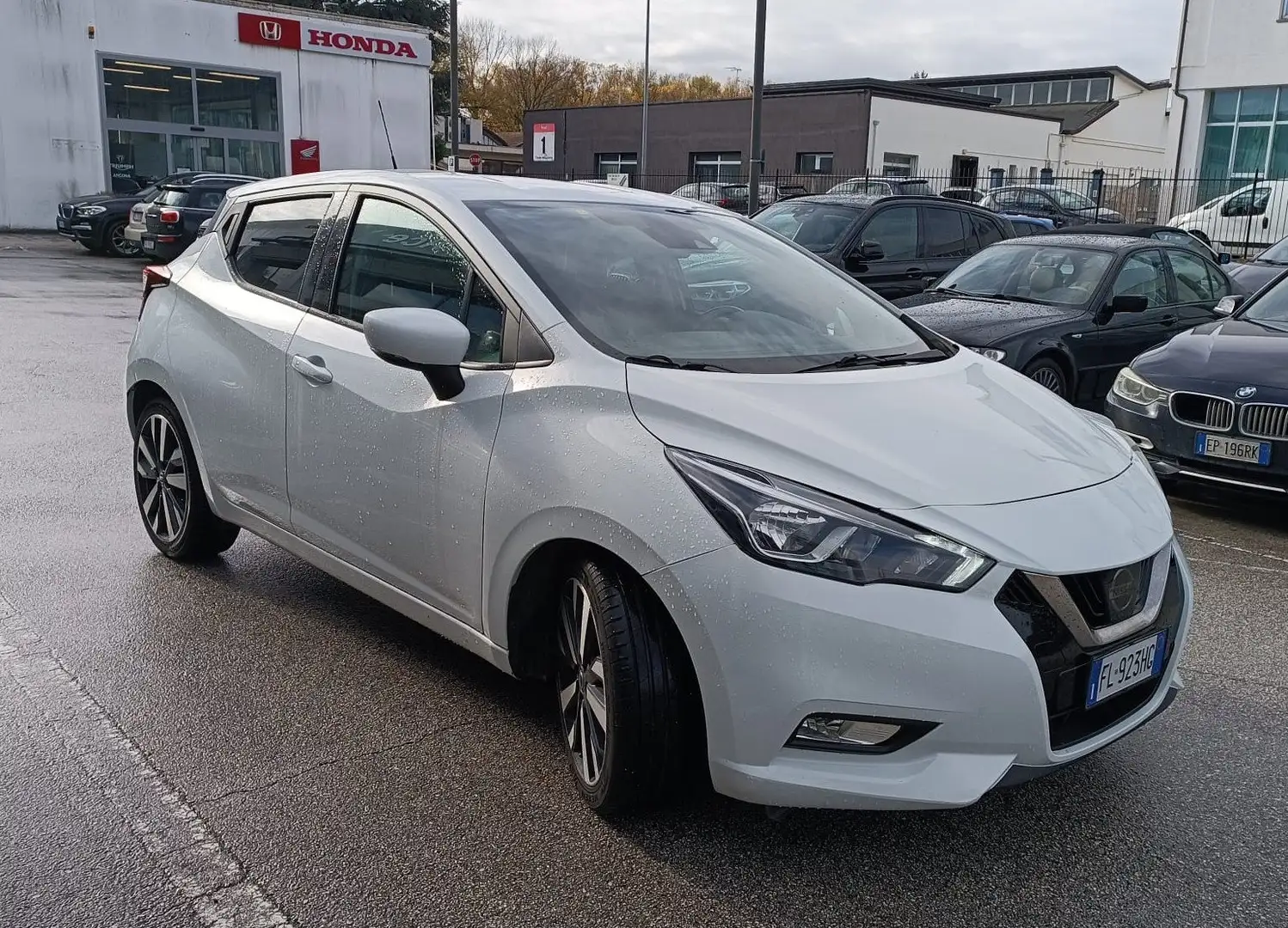 Nissan Micra Micra V 2017 1.5 dci Tekna 90cv - 24 Mesi Garanzia Bianco - 2
