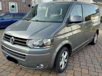 Transporter T5 TDI (BiTDI) Kurz Match, inkl. 7. Sitz, 4er VW Heckfahrradträger, Thule Dachträger