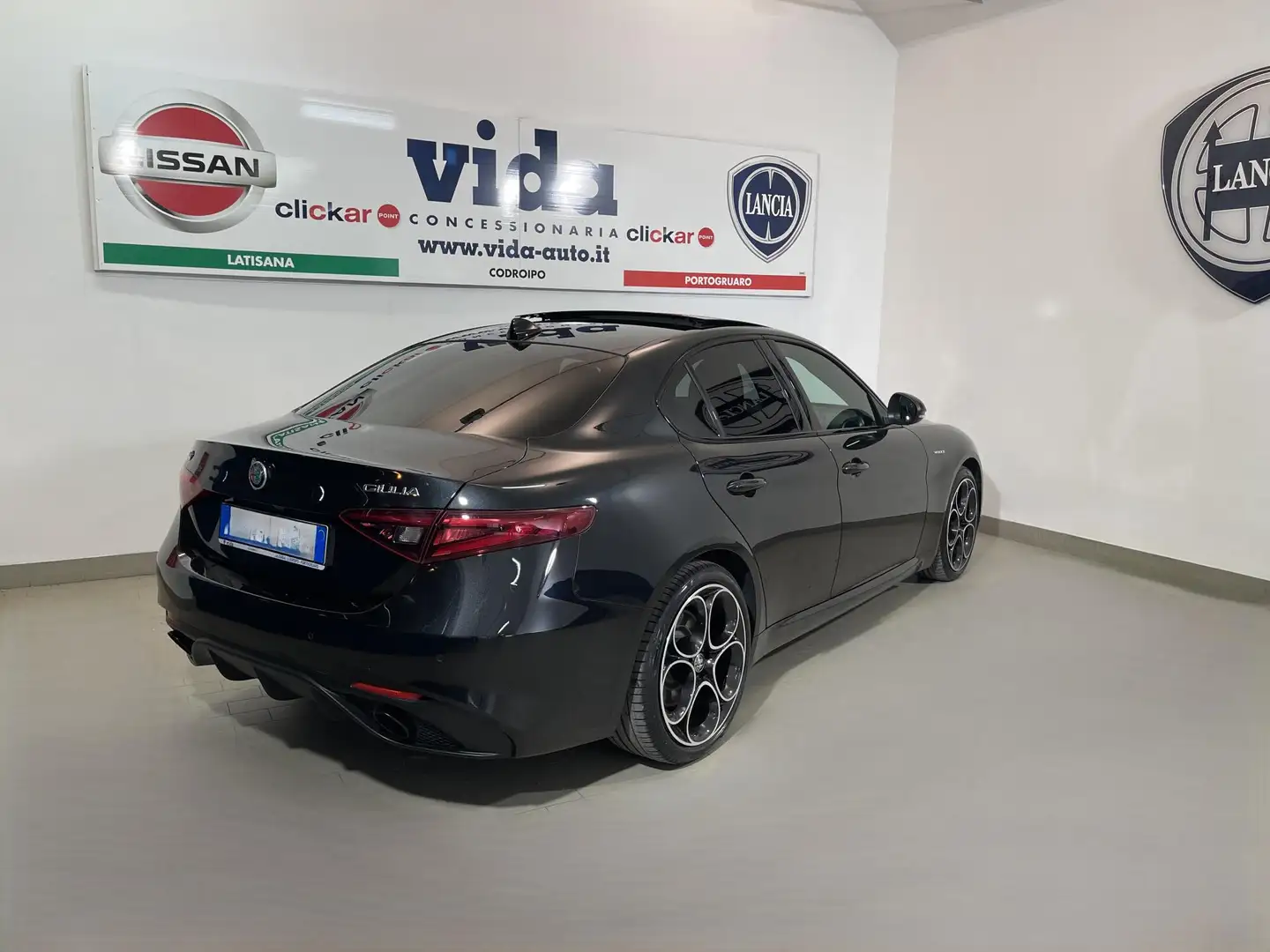 Alfa Romeo Giulia 2.2 Veloce Q4 td 210 cv TETTO APRIBILE! Noir - 2