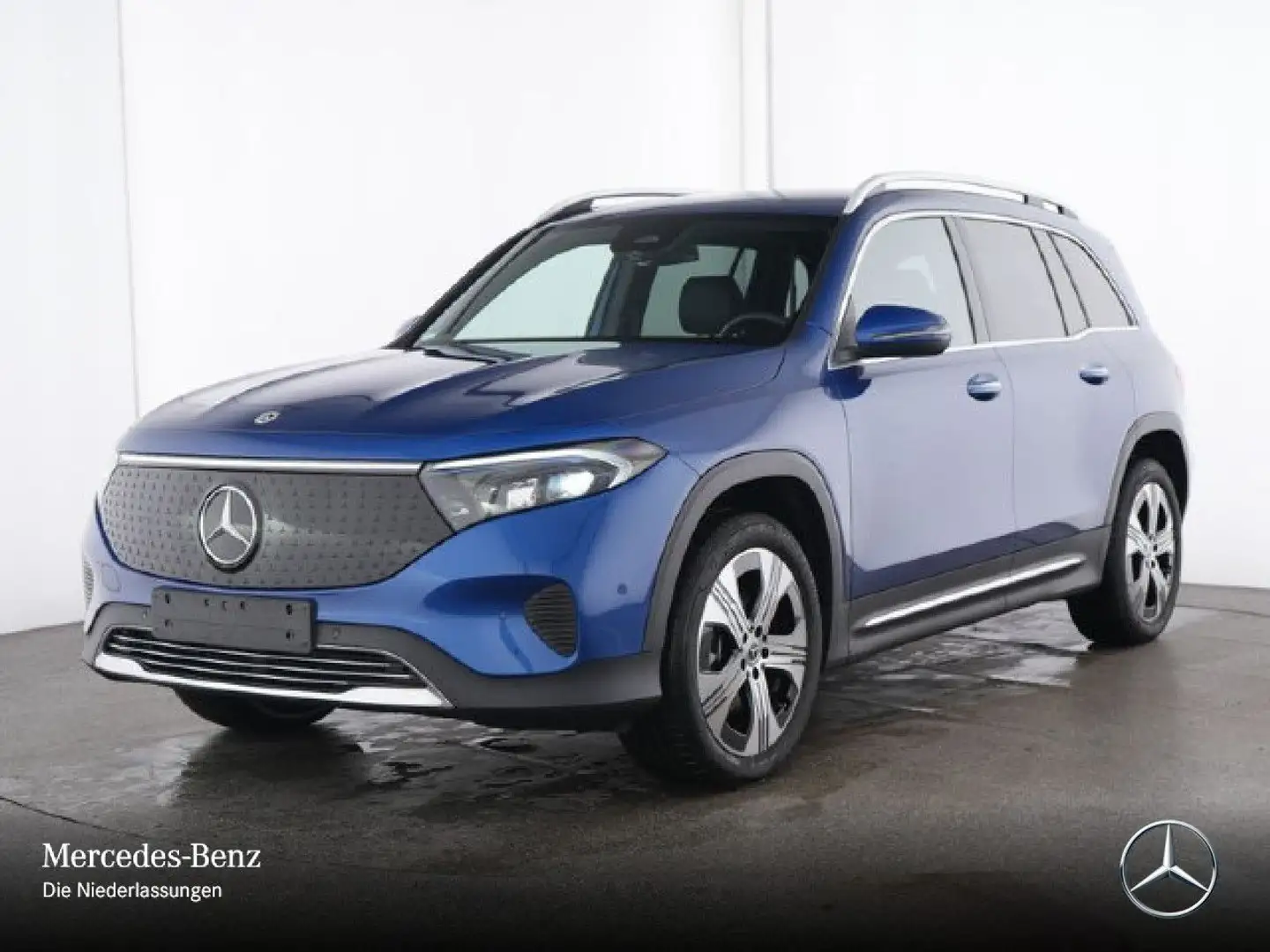 Mercedes-Benz EQB 300 4M PROG+PLUS-PAKET+KAMERA+KEYLESS+SPUR Blau - 2