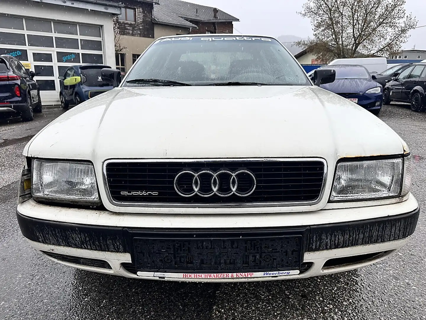 Audi 80 quattro 2,0 E Weiß - 2