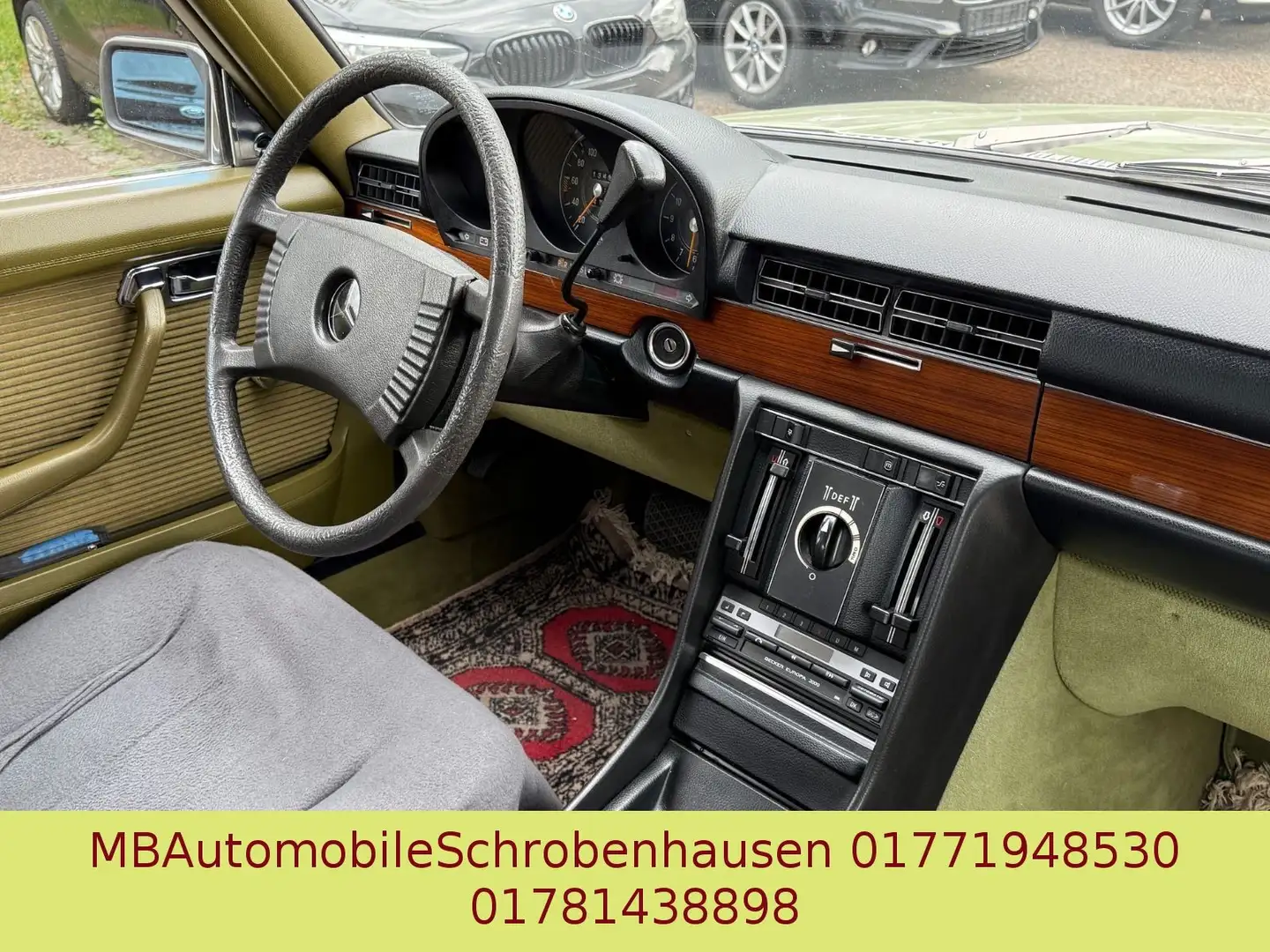 Mercedes-Benz 280 S AUTOMATIK W116 Vert - 2