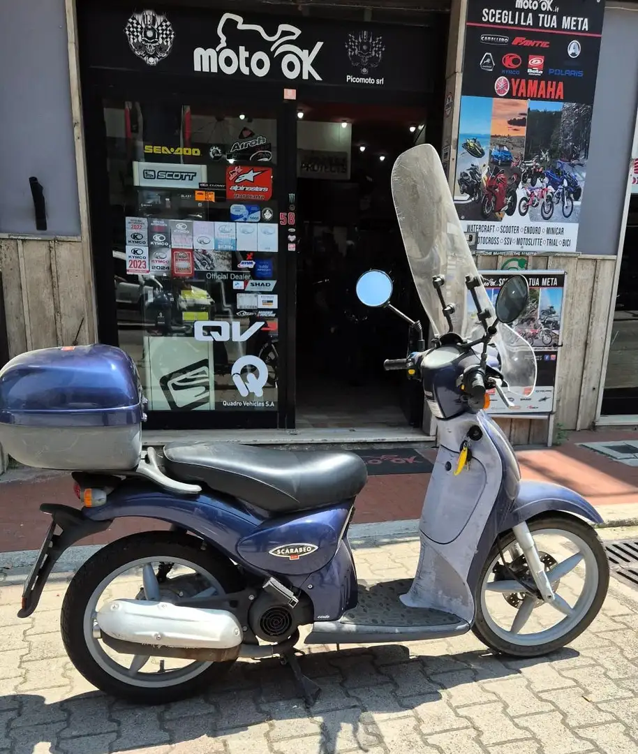Aprilia Scarabeo 2T 100cc plava - 1
