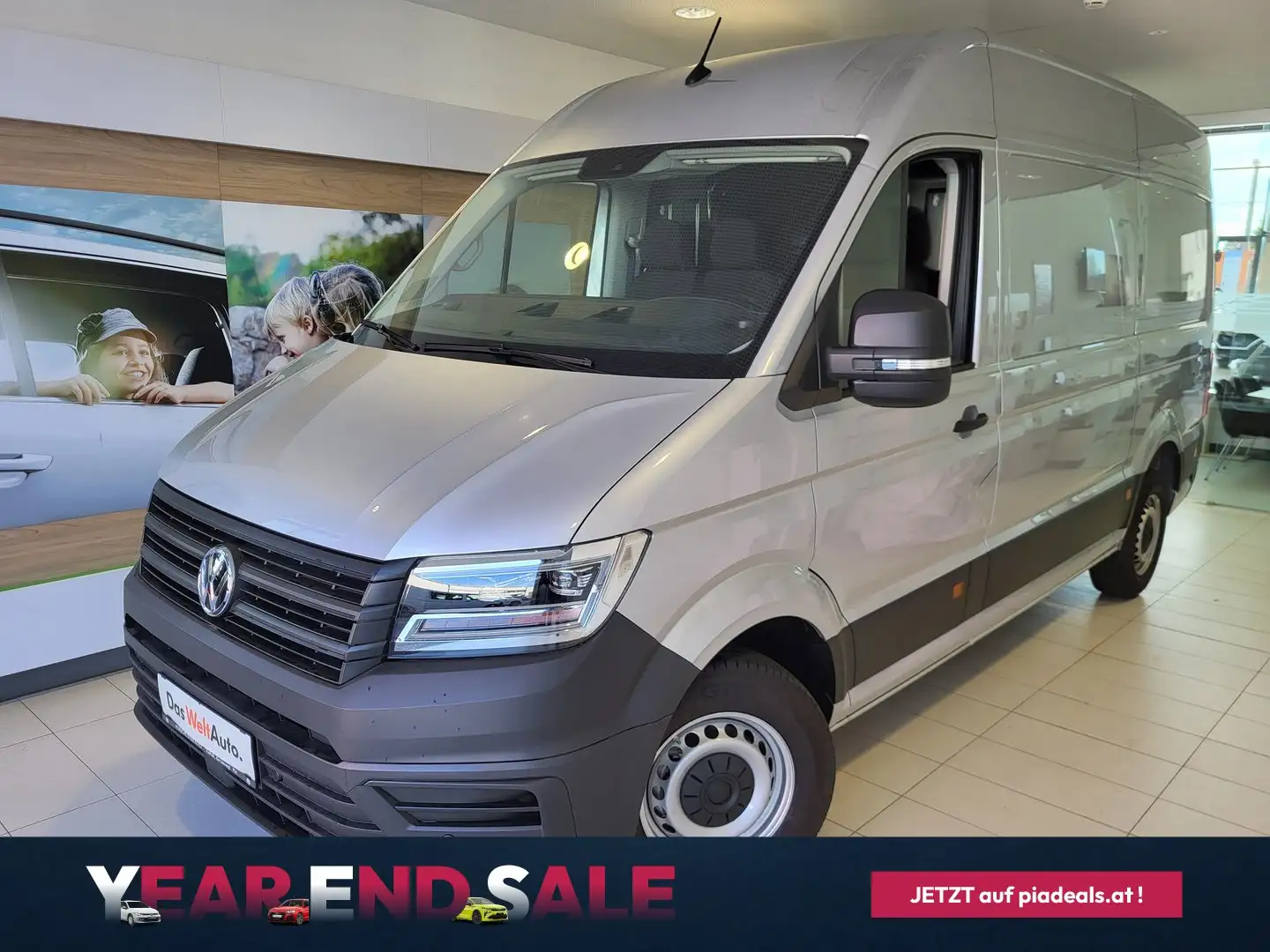 Volkswagen Crafter VW Crafter 35 T6 Kastenwagen L3H3 TDI Silber - 1