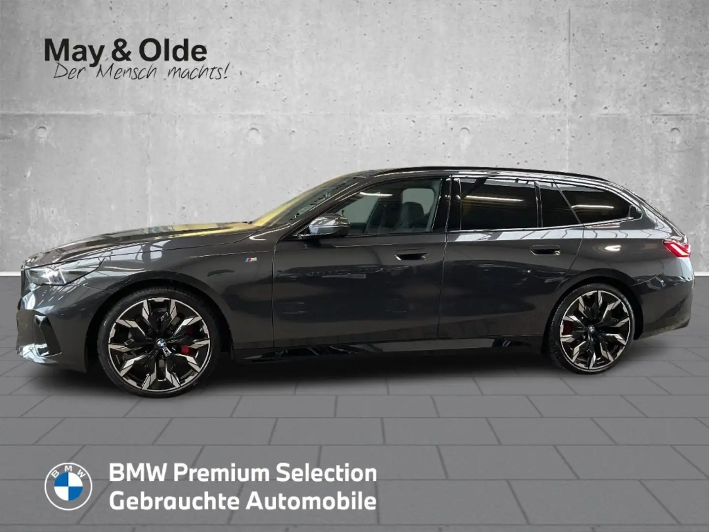 BMW 520 i M SportpaketPro HUD AHK Pano Navi SoundsystemB&W Grau - 2