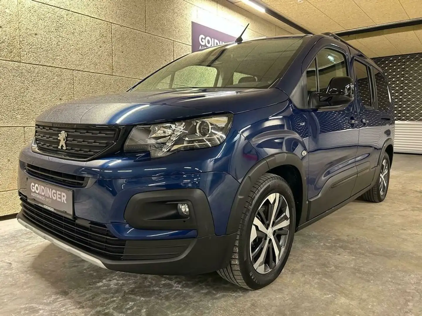 Peugeot Rifter E GT Lang Batterie 50 kWh Blau - 1