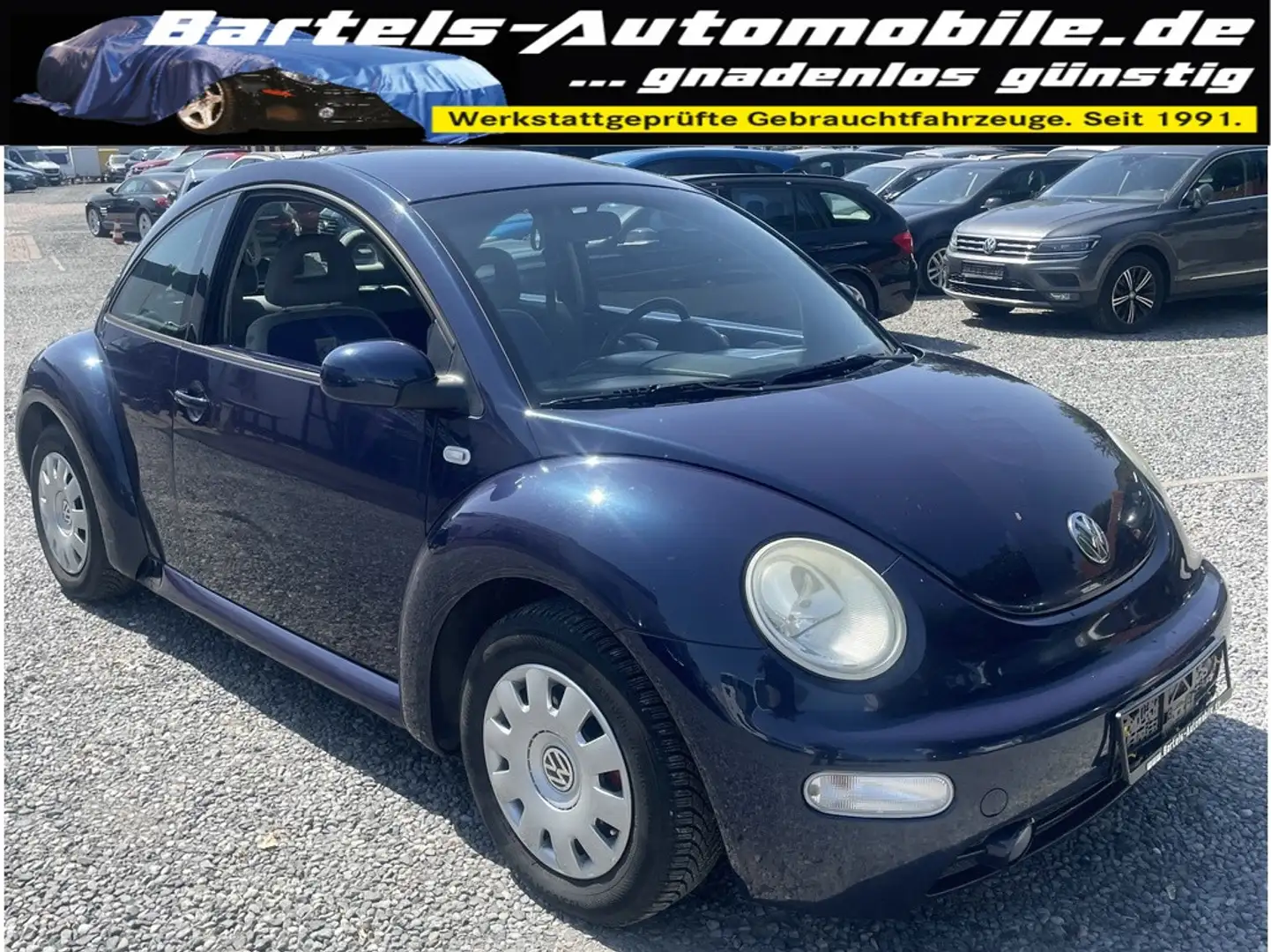 Volkswagen New Beetle 2.0 en vogue, Klima, Sitzheizung Blau - 1