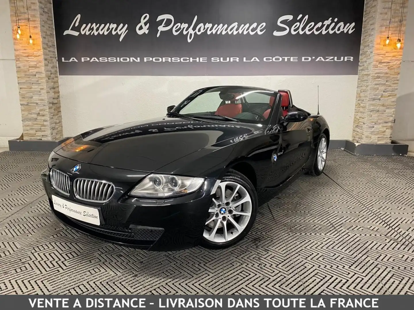BMW Z4 E85 Roadster 3.0si 6 cylindres 265ch 1°main 29000k Negro - 1