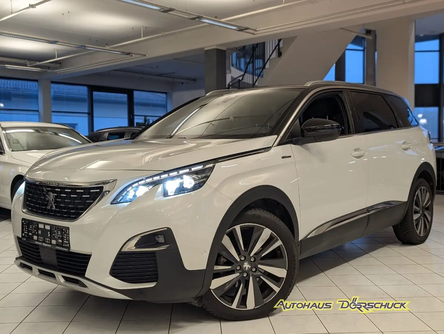 Peugeot 5008 GT Line *7-Sitzer*Automatik*360°*LED*ACC* Blanc - 1