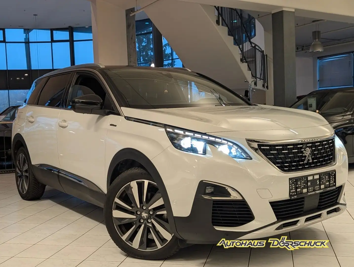 Peugeot 5008 GT Line *7-Sitzer*Automatik*360°*LED*ACC* Blanc - 2