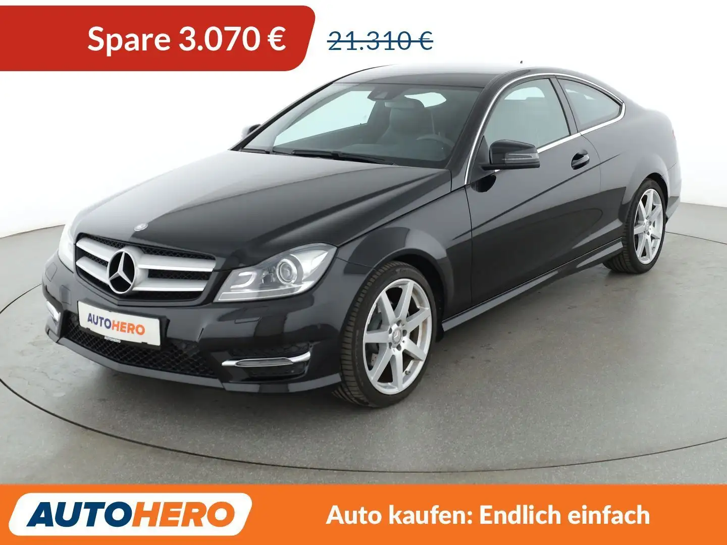 Mercedes-Benz C 250 250 CGI BlueEfficiency Aut.*PDC*SHZ*KLIMA* Schwarz - 1