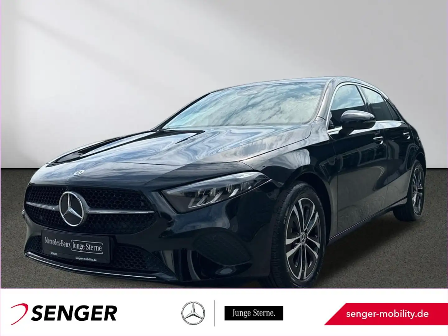Mercedes-Benz A 180 Progressive NUR 950KM RFK Navi Lenkradh. Noir - 1