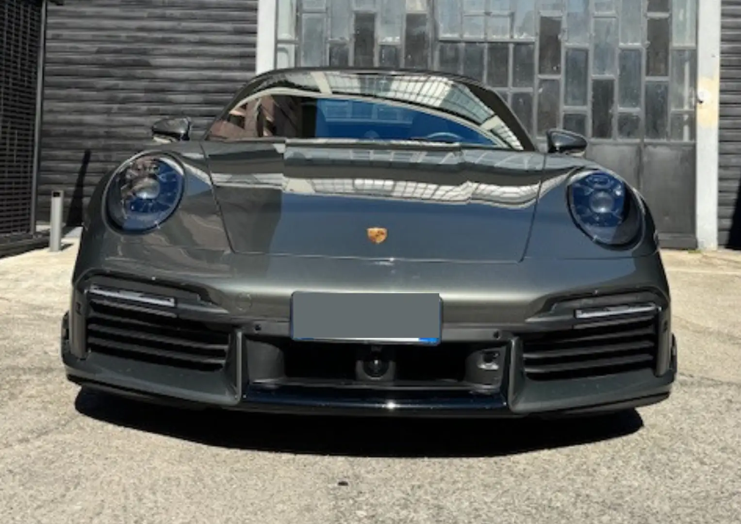 Porsche 911 911 Cabrio 3.7 Turbo S auto Grigio - 1