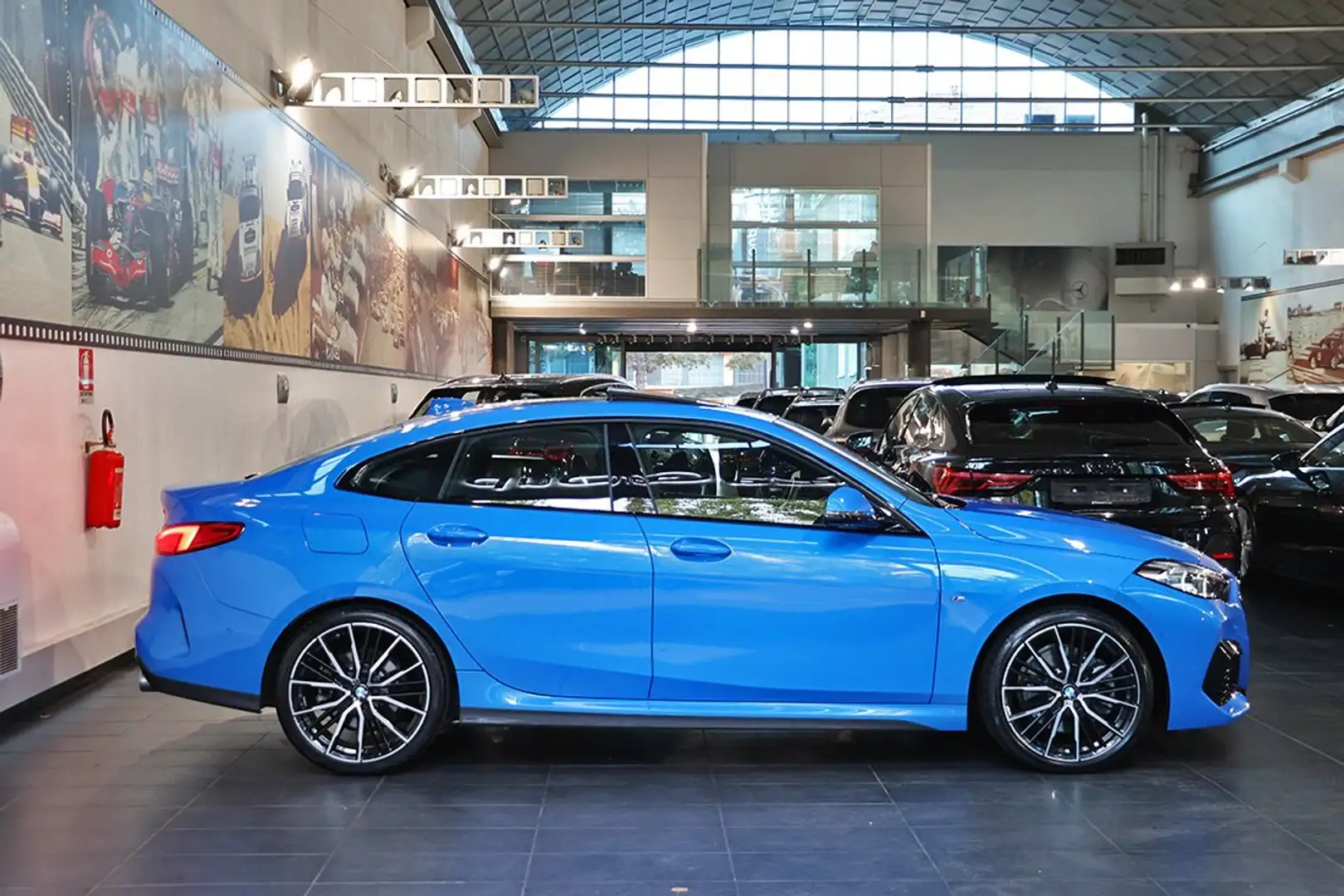 BMW 220 d xDrive Gran Coupé MSport AUTO -TETTO/SEDILI M Blau - 2