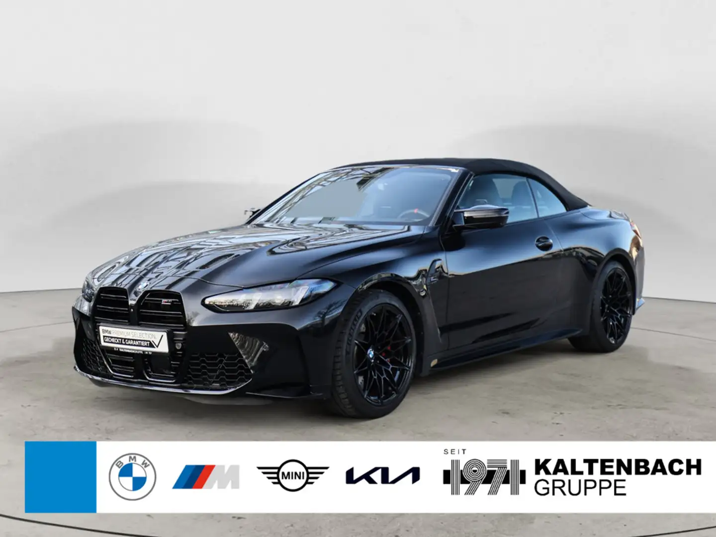 BMW M4 Competition Cabrio xDrive 360° HUD NAVI Schwarz - 1