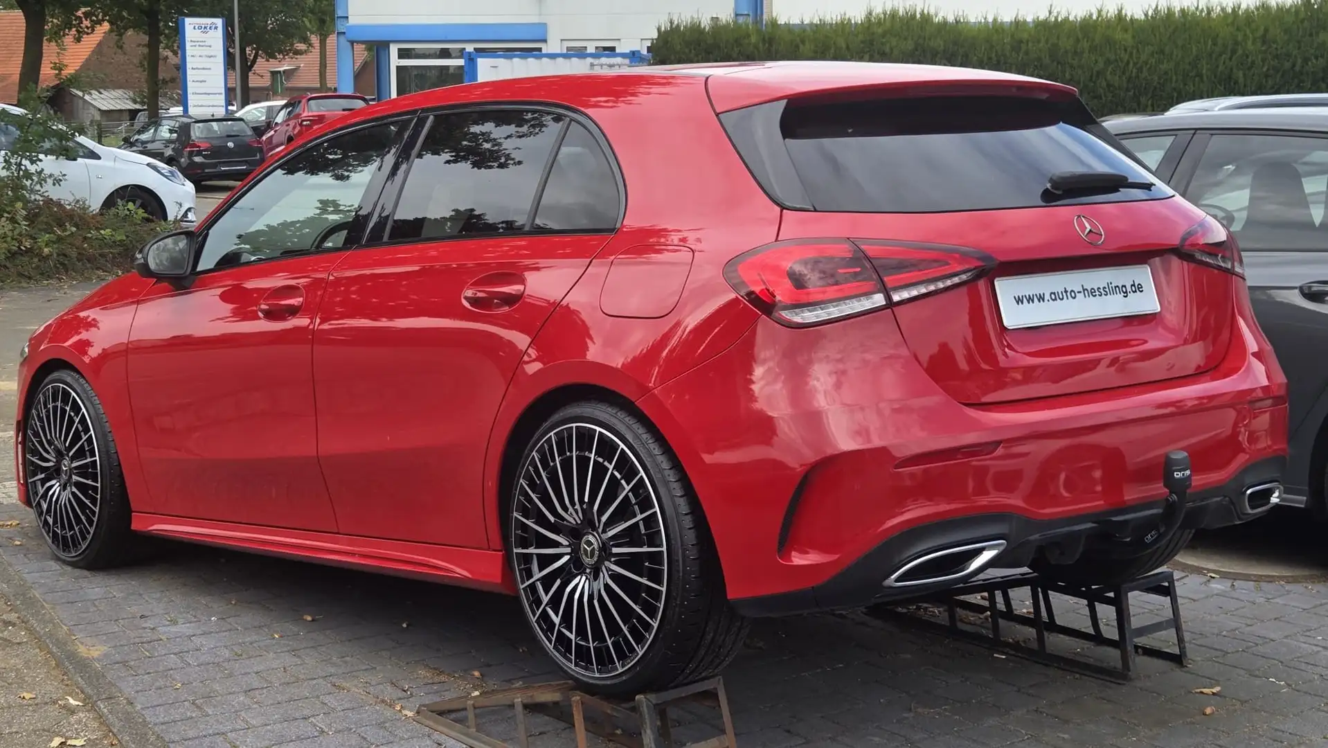 Mercedes-Benz A 180 A 180 AMG NIGHT-PAKET AHK LED Carplay Rouge - 2