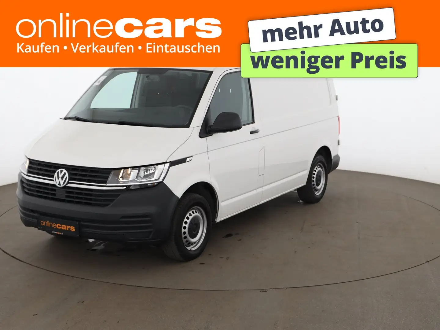 Volkswagen T6.1 Transporter 2.0 TDI AHK KLIMA RADIO Weiß - 1