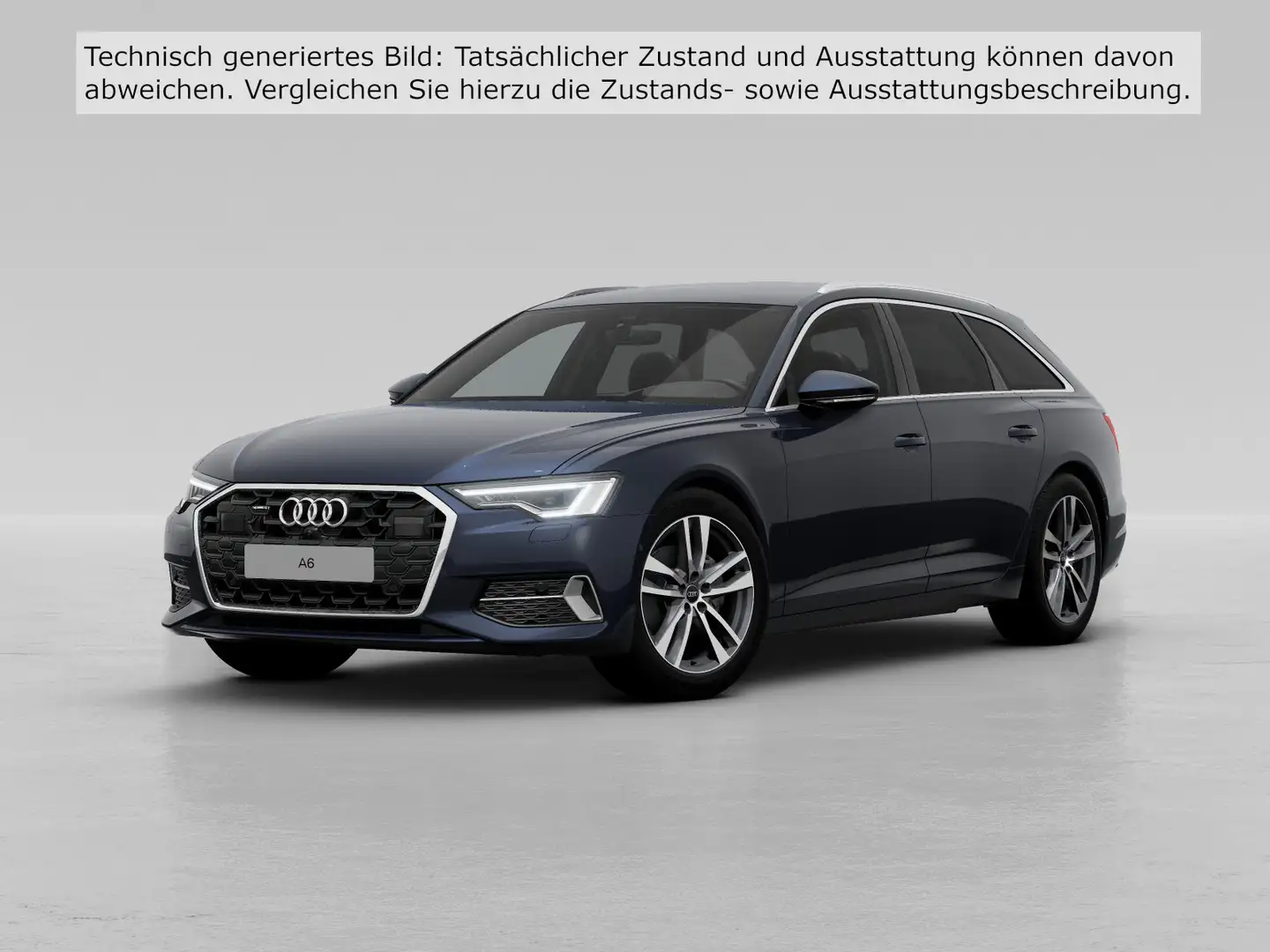 Audi A6 40 TDI Q ADVANCED HuD LEDER AHK MATRIX Blau - 2