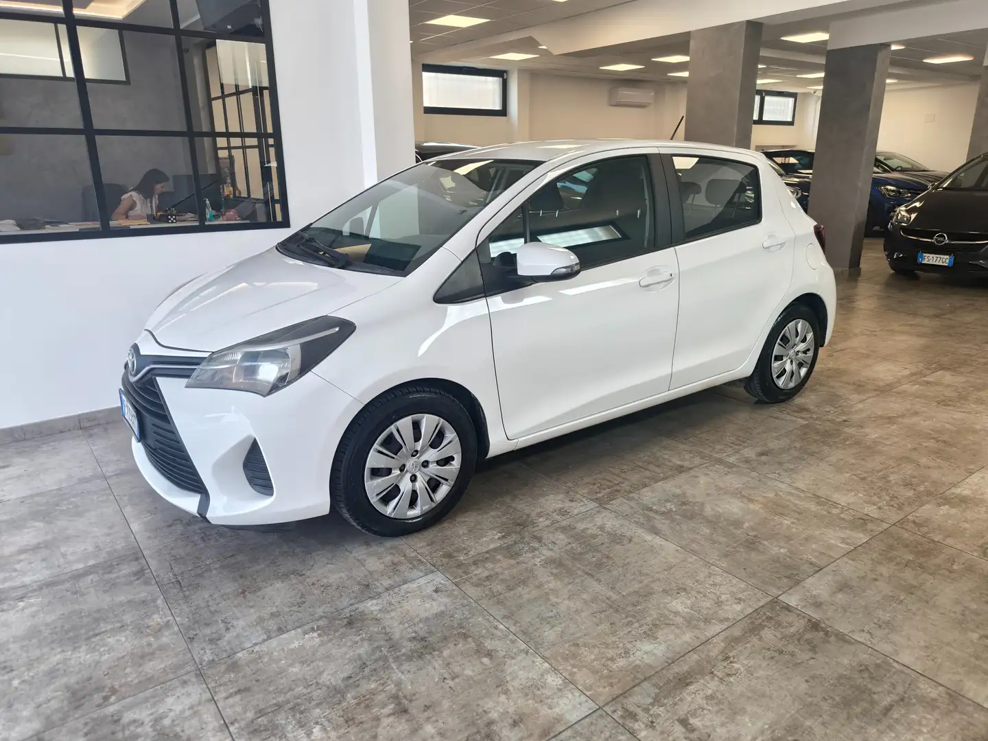 Toyota Yaris Yaris 5p 1.4 d-4d E6 Bianco - 2
