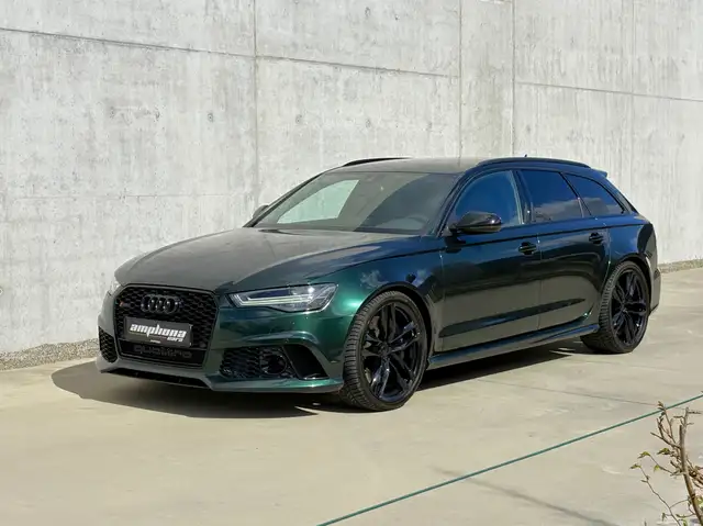 Audi RS6 Performance V8 Brutal force wrapped in british green