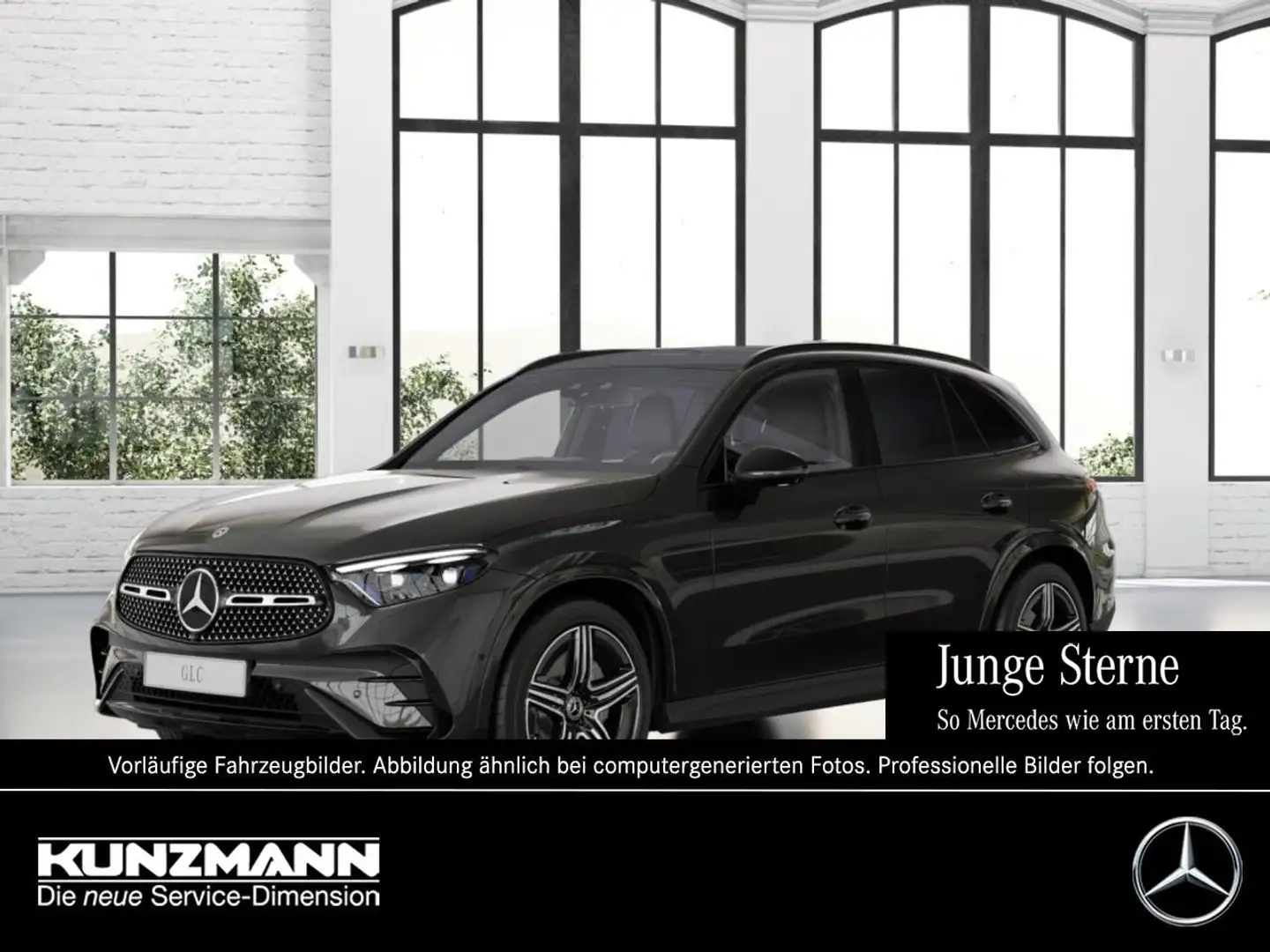 Mercedes-Benz GLC 220 d 4M AMG Night Distronic Panorama 360 AHK Grau - 1