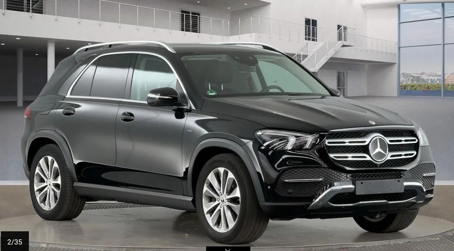 Mercedes-Benz GLE 350 de Distr*HUD*360°*AHK*Kamera*20*belüSitz Schwarz - 1