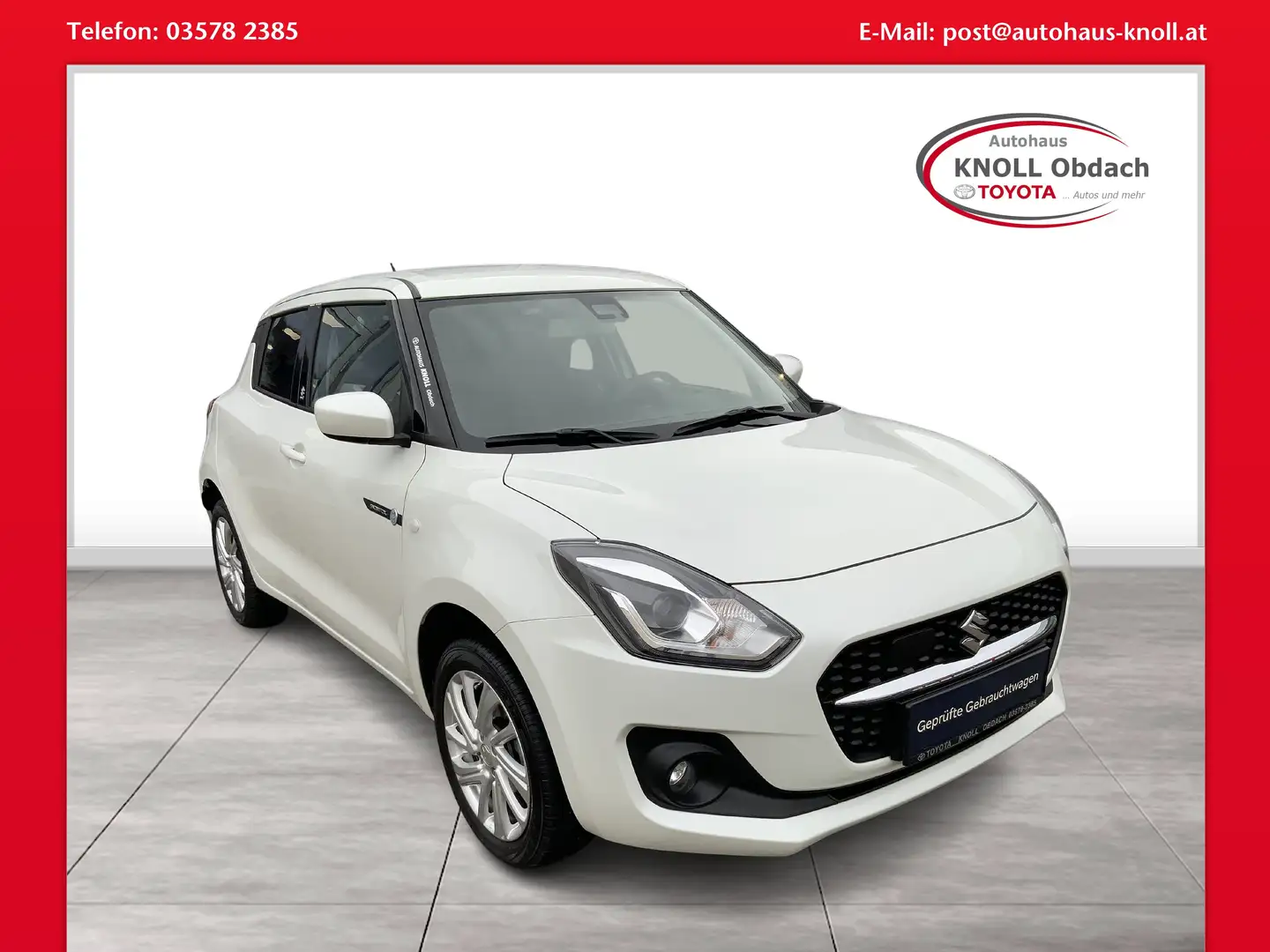 Suzuki Swift SNOWFOX Allrad Weiß - 1