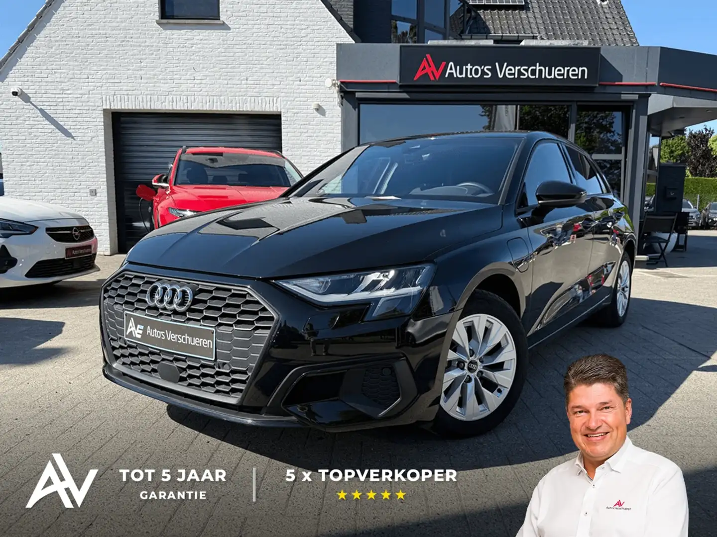Audi A3 Sportback 40 TFSIe Attraction ** Virtual | Navi... Zwart - 1