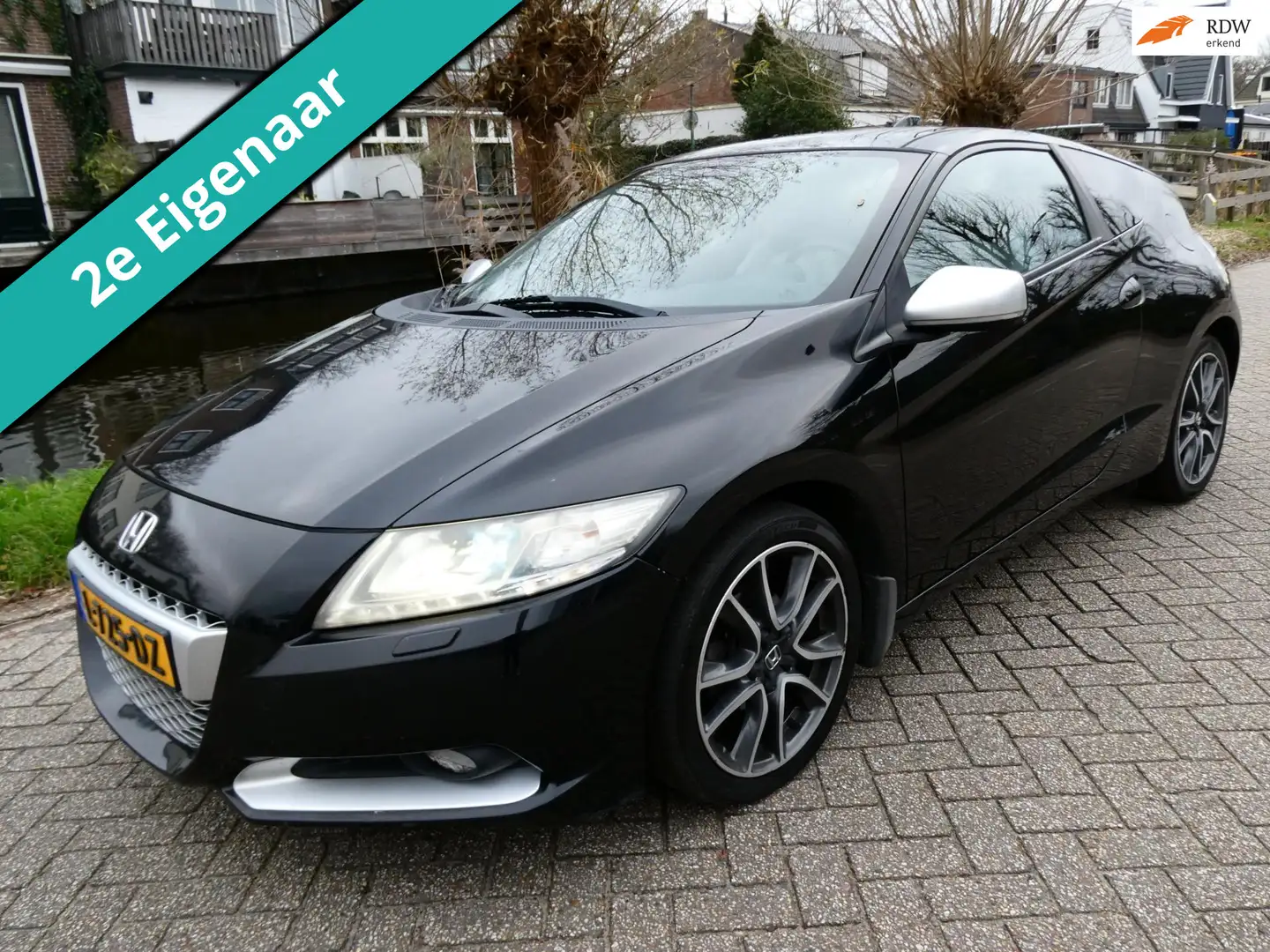 Honda CR-Z 1.5 i-Vtec IMA GT Hybrid 2e eig. Cruise Clima Xeno Zwart - 1