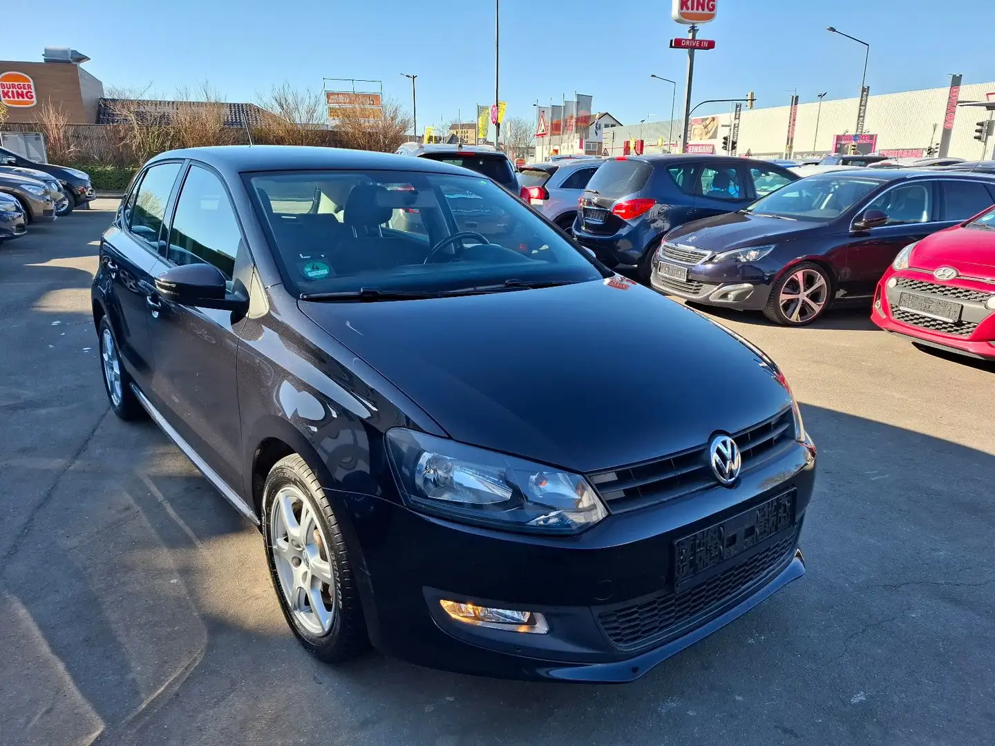 Volkswagen Polo V Style 1 Hand.Gepflegt Schwarz - 1