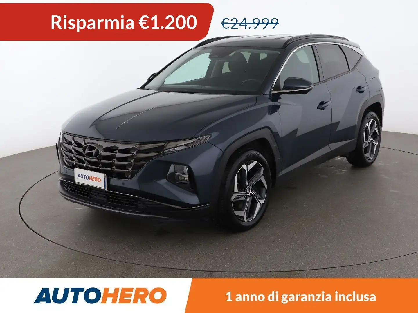 Hyundai TUCSON 1.6 T-GDI Hybrid XLine aut FHEV Blu/Azzurro - 1