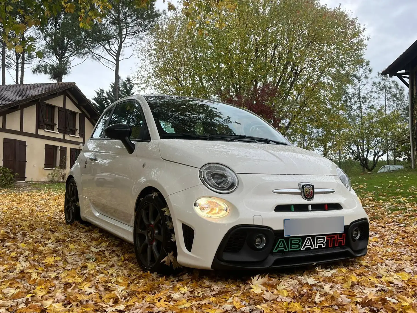 Abarth 595 595 1.4 Turbo 16V T-Jet 145 ch BVM5 Blanc - 1