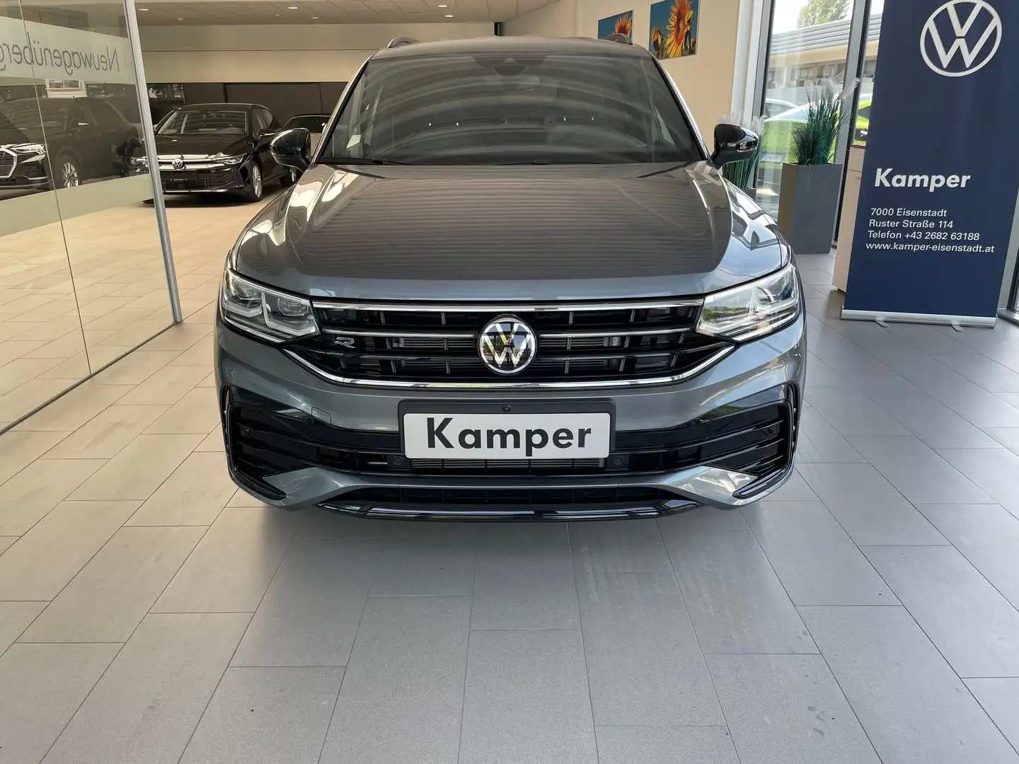 Volkswagen Tiguan Allspace R-Line TDI 4MOTION DSG Gris - 2