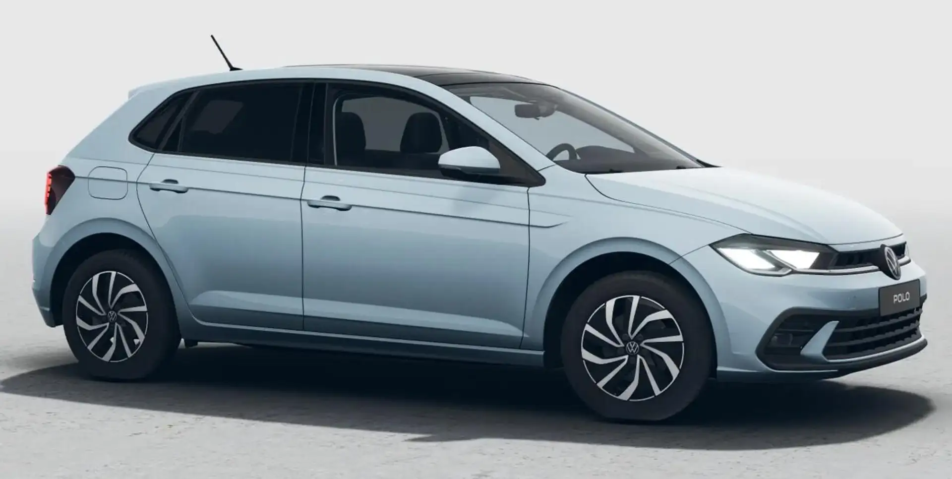 Volkswagen Polo 115 DSG Pano LM 15" R2D AC(2Zone) Keyl SHZ 85 k... Blau - 2