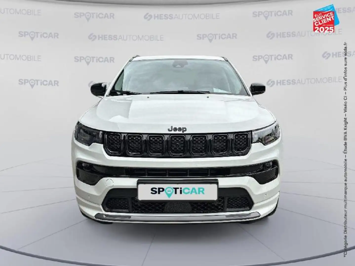 Jeep Compass 1.5 Turbo T4 130ch MHEV High Altitude 4x2 BVR7 Blanc - 2