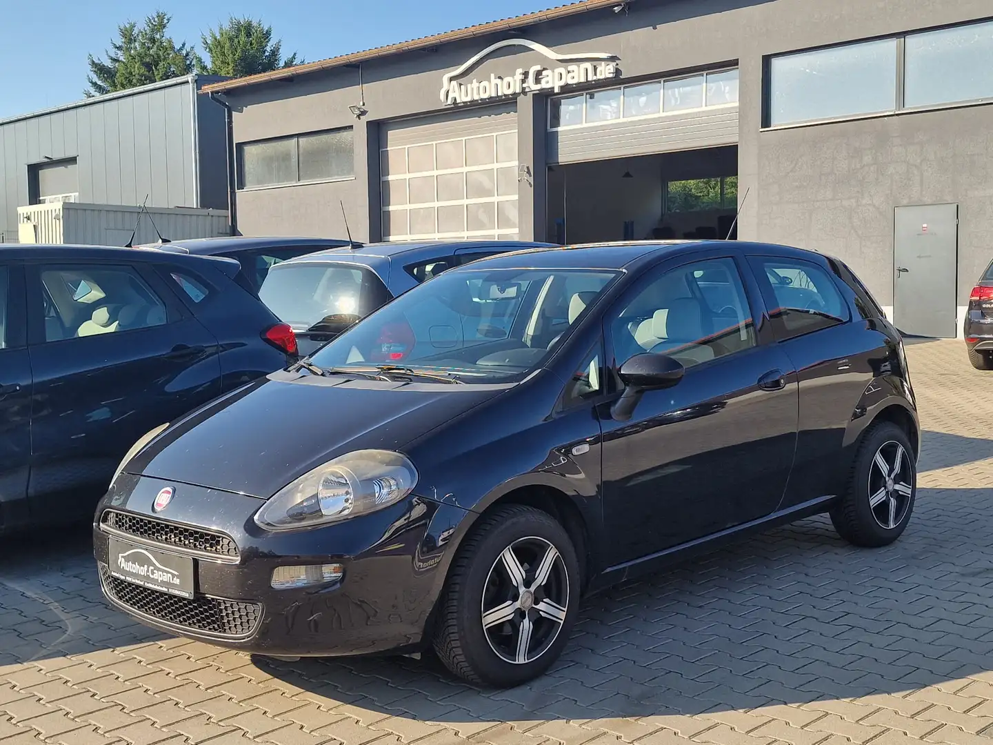 Fiat Punto Evo 1.2 8V More/1.Ha/Klima/Alus/Tüvneu/Allwetter/ Schwarz - 1