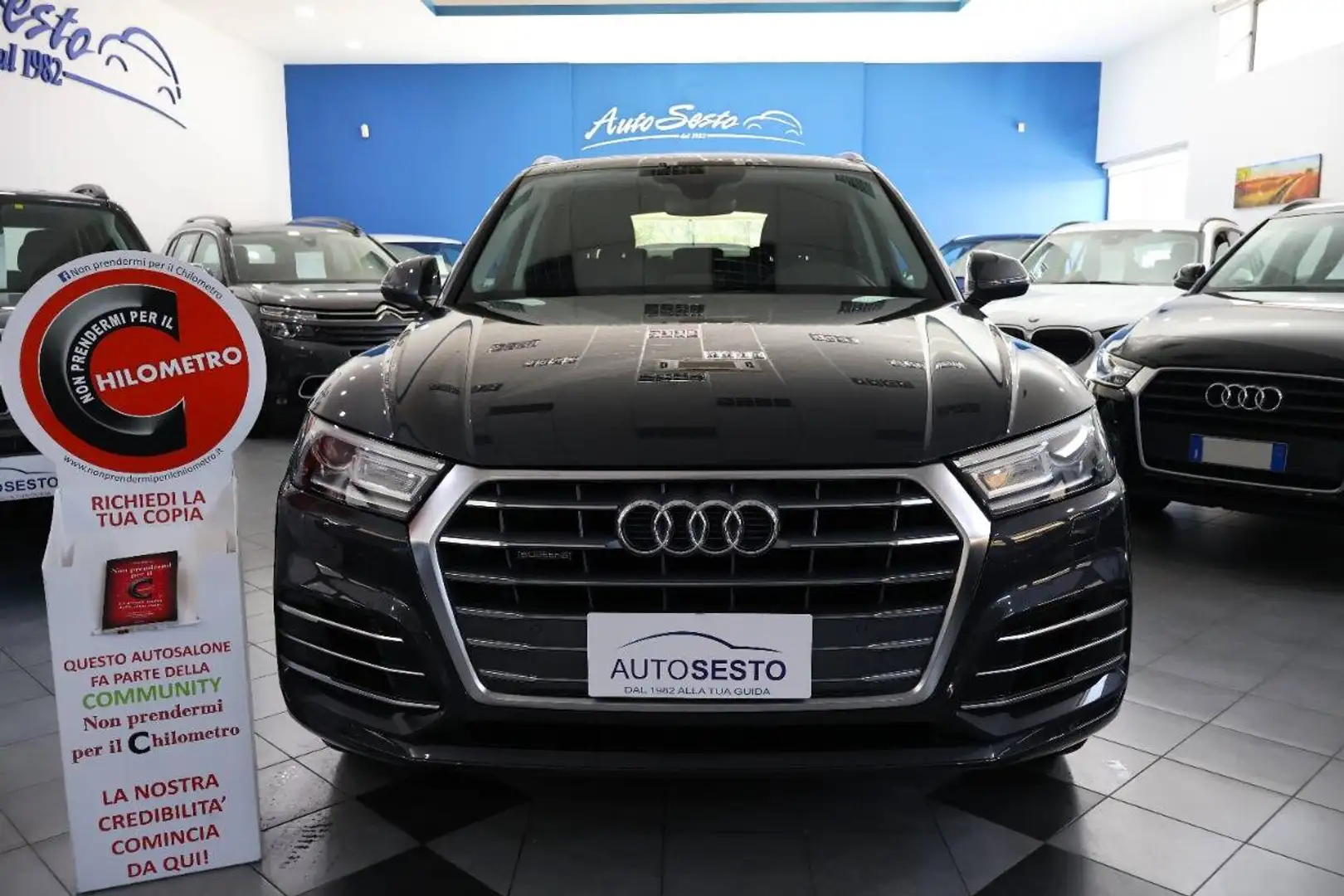 Audi Q5 35 2.0 tdi S line Plus quattro 163cv s-tronic Grigio - 1