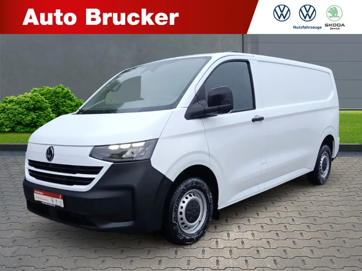 Volkswagen T7 Transporter 2.0 TDI+ACC+Sitzhzg+AHK Белый - 1