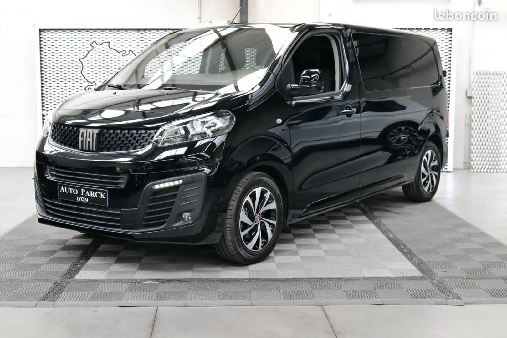 Fiat Scudo CABINE APPROFONDIE CA FIXE BLUEHDI 145 M S&S BVM6 TVA RECUPERABLE 6 PLACES CLIM AUTO... Negro - 1