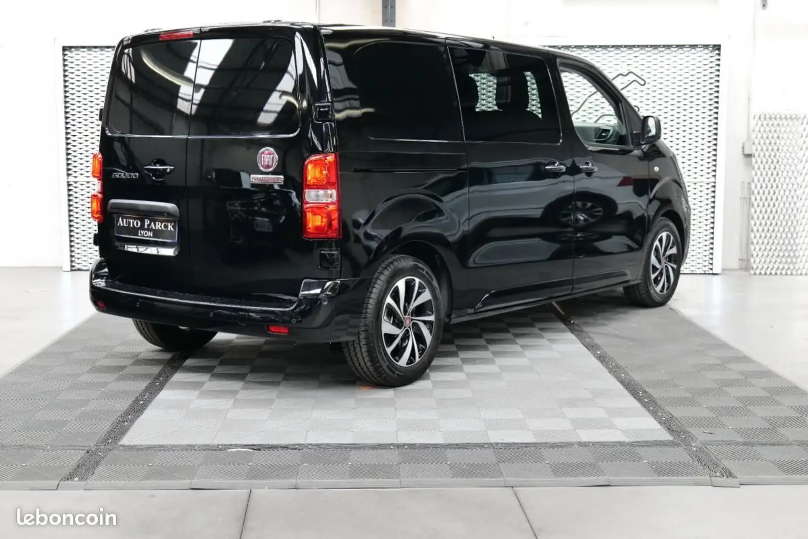 Fiat Scudo CABINE APPROFONDIE CA FIXE BLUEHDI 145 M S&S BVM6 TVA RECUPERABLE 6 PLACES CLIM AUTO... Negro - 2