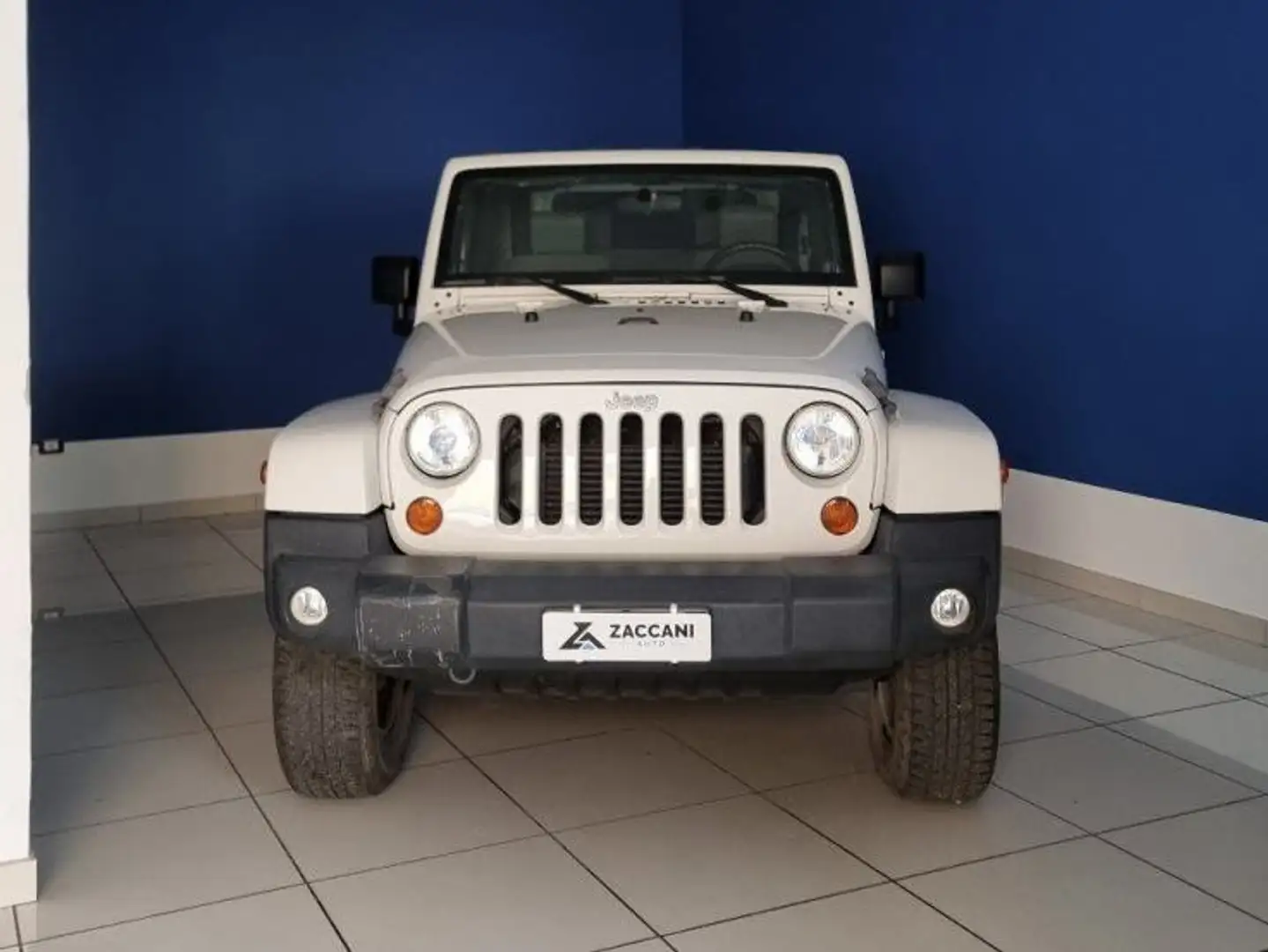 Jeep Wrangler Wrangler III 2007 3p 2.8 crd Sahara dpf Bianco - 1