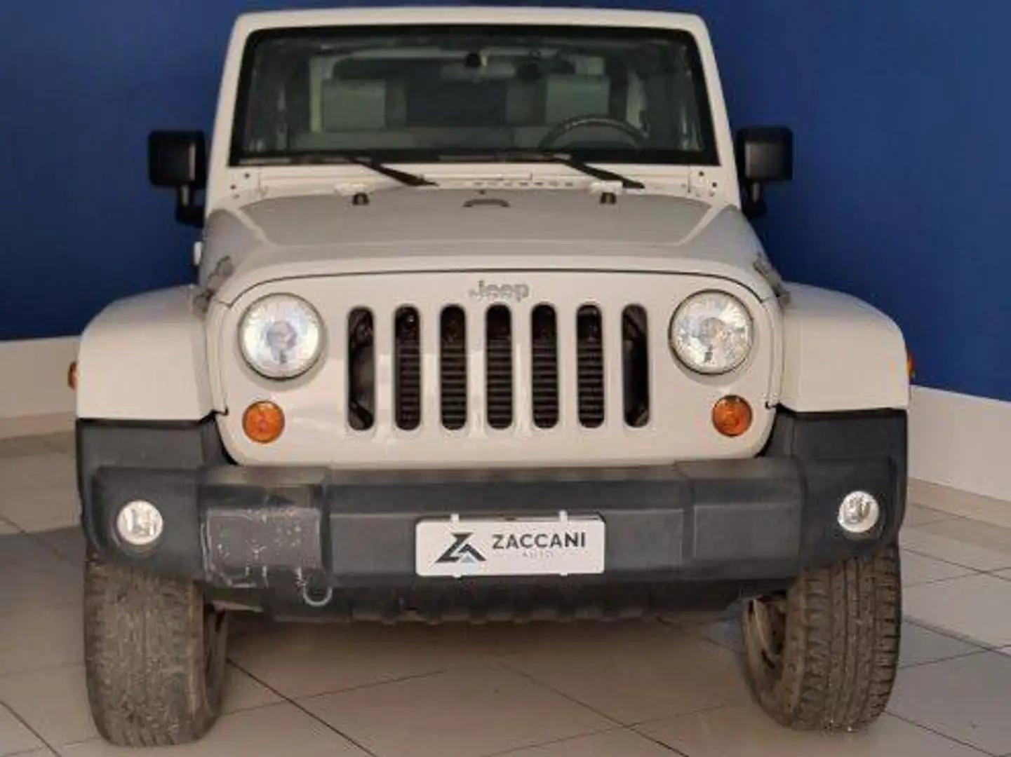 Jeep Wrangler Wrangler III 2007 3p 2.8 crd Sahara dpf Bianco - 2