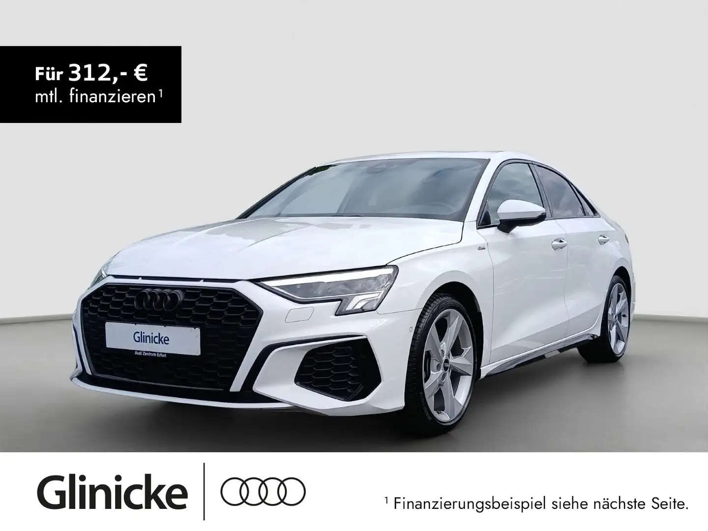 Audi A3 35 TFSI S-tronic S line LED Smartph Weiß - 1