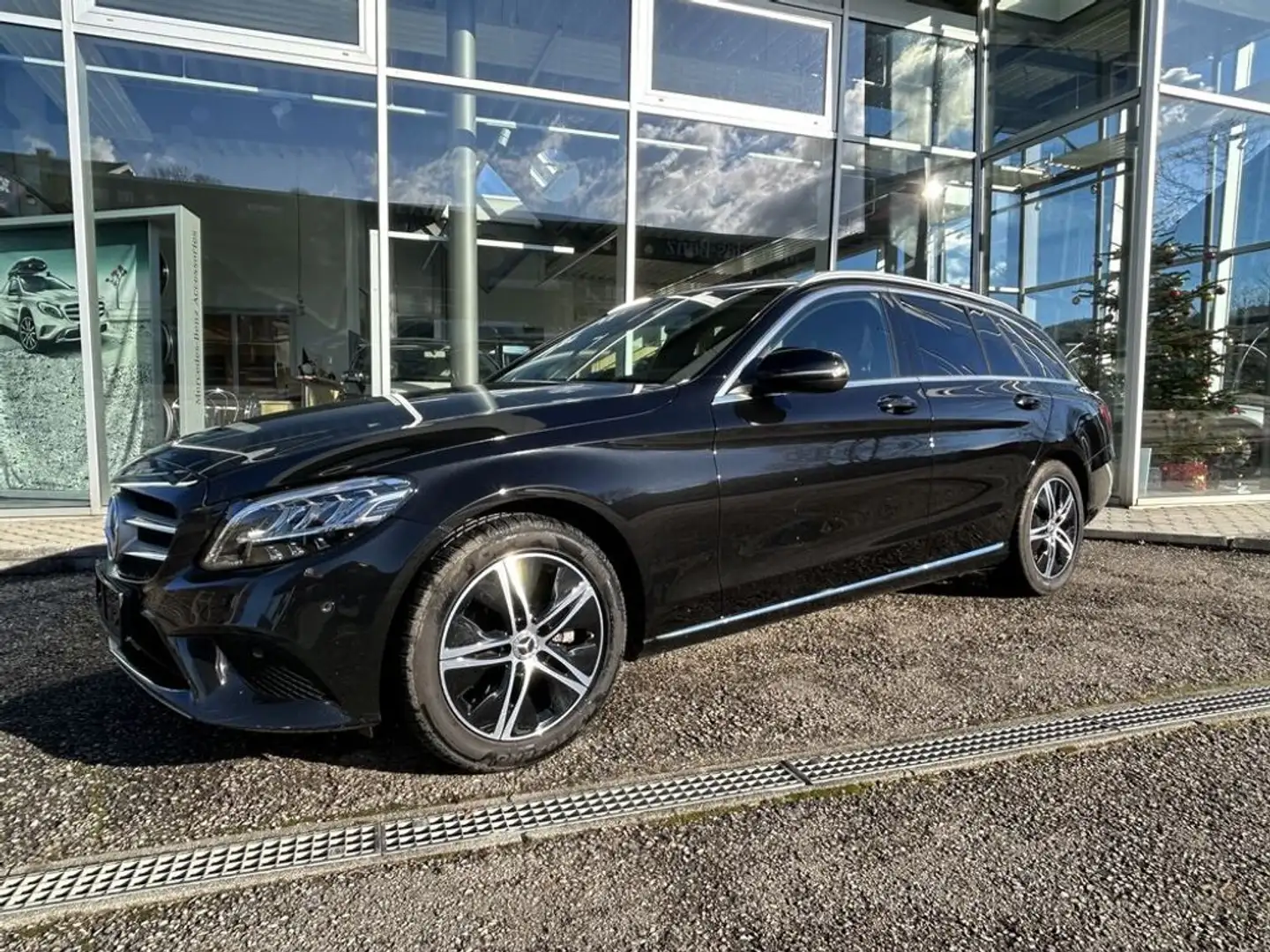 Mercedes-Benz C 200 d T KOMBI AUTOMATIK Zwart - 2