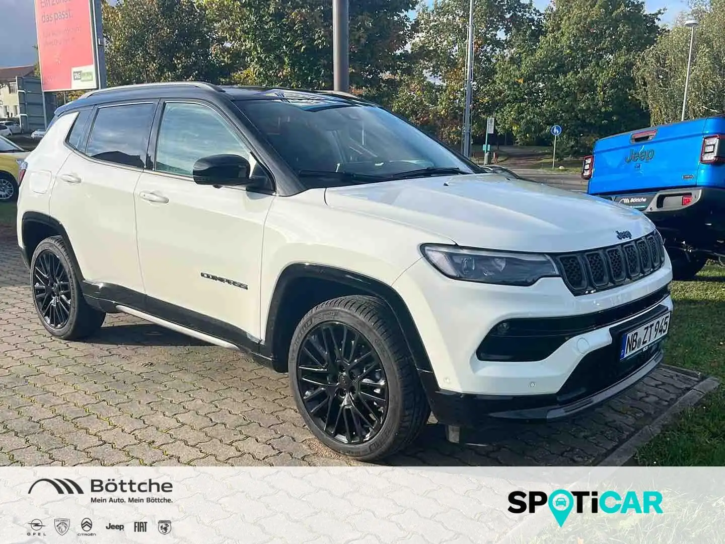 Jeep Compass S Plug-In Hybrid 4x4 AT/LED/Navi/Shz/Kamera/Klimaa Weiß - 1