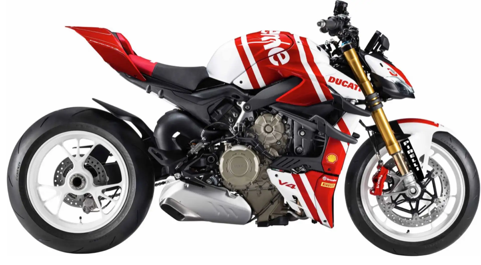 Ducati Streetfighter SUPREME limited edition v4 s Білий - 1