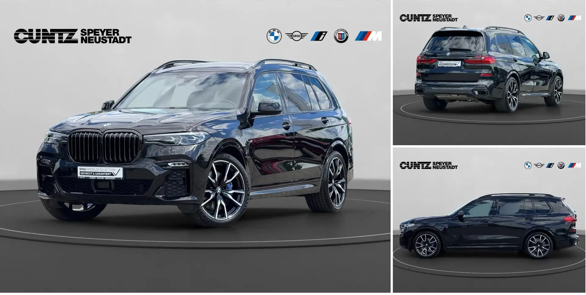 BMW X7 xDrive40d M-Paket Drive-Parkassist Panorama Gestik Noir - 1
