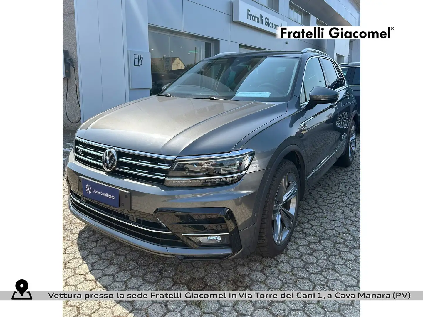 Volkswagen Tiguan 2.0 tdi advanced r-line exterior pack 150cv dsg Gris - 1
